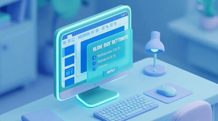 PowerPoint,Hochformat,Foliengröße,Präsentation,Office