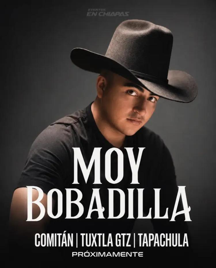 ¡Moy Bobadilla anuncia su esperada gira por Chiapas!