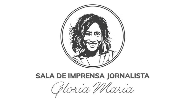 Nome de Glória Maria batiza sala de imprensa do plenário da Alerj