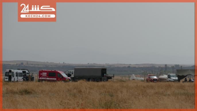 بالڤيديو: كشـ24 ترصد حجم الاستنفار والاجراءات بعد تحطم طائرة خفيفة بالحوز