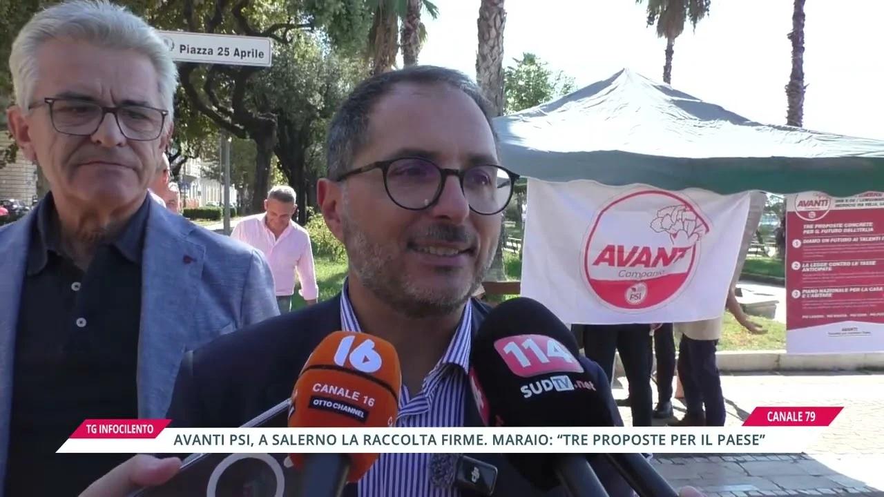 Avanti PSI, a Salerno la raccolta firme. Maraio: «tre proposte per il paese»