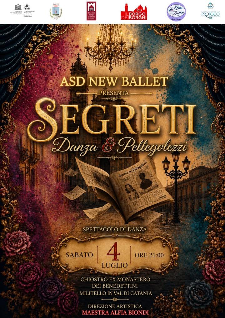 ✨ ASD NEW BALLET ✨ È lieta di invitare la S.V. ad immergersi in una serata di incanto e mistero. Vi attendiamo per scopr...