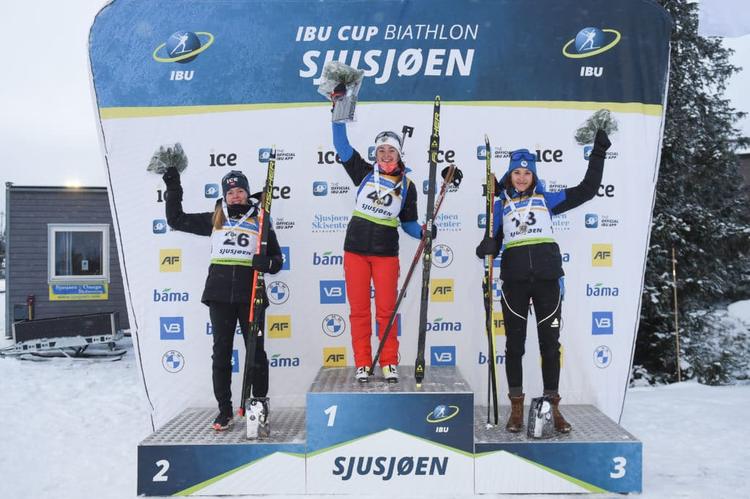 Karoline Erdal, Anastasia Shevchenko, Paula Botet, biathlon, Sjusjøen, Nordic Mag, nordicmag