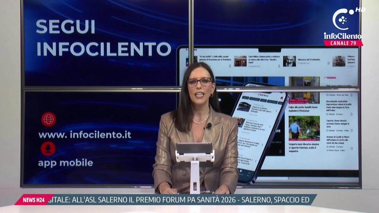 Tg InfoCilento 23 ottobre 2026, edizione delle 19:55