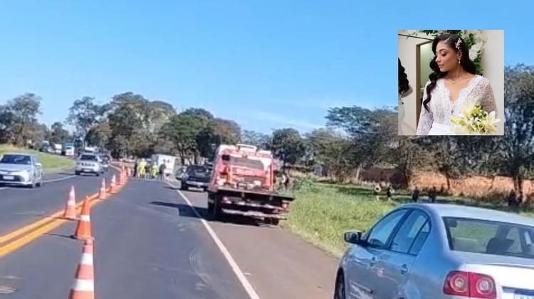 Fotógrafa de 24 anos morre em batida frontal entre carros na BR-153 em Onda Verde