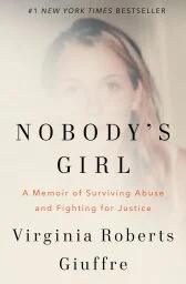 The cover of 'Nobody's Girl' by Virginia Roberts Giuffre