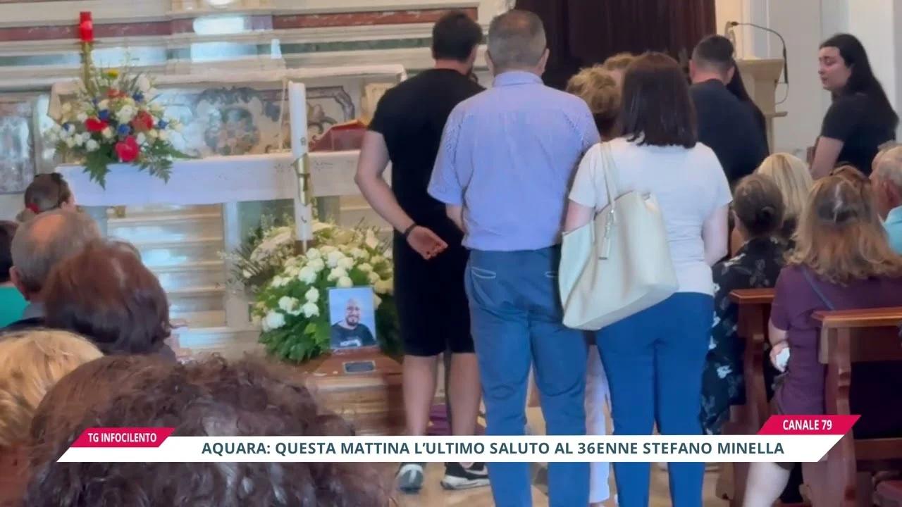 Aquara: lo straziante addio a Stefano Minella, il 36enne deceduto in un incidente stradale
