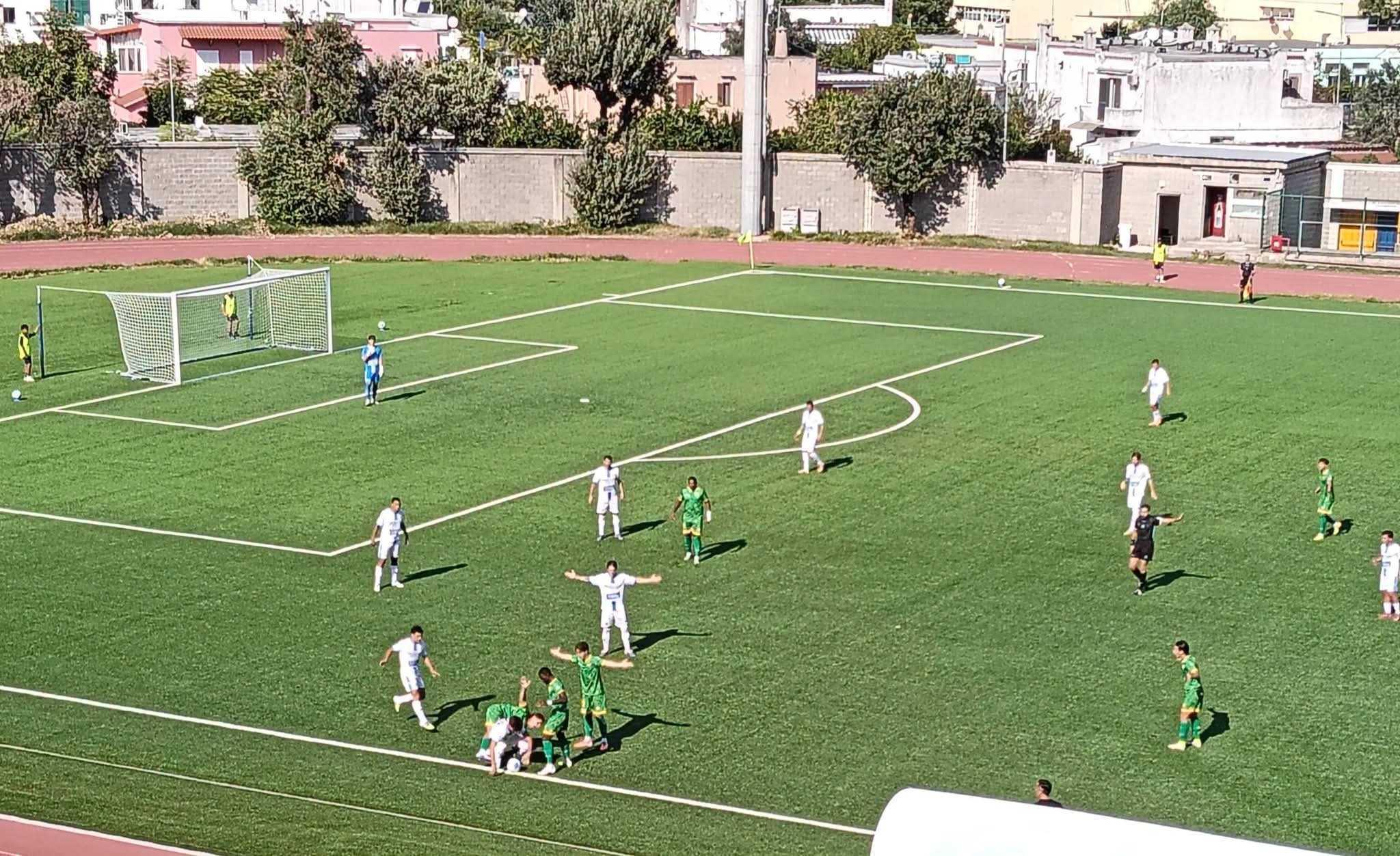 Serie D: l ‘Ebolitana pareggia ad Ischia, al Mazzella finisce 1 a 1