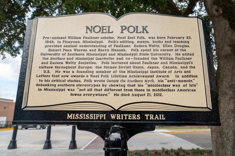 Author, literary scholar Noel Polk honored on Mississippi Writers Trail