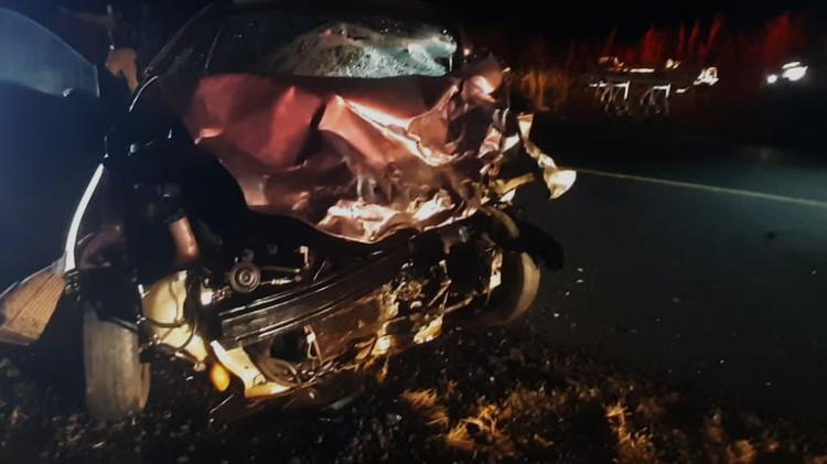Idoso morre em batida frontal entre carros na MGC-452, em Tupaciguara