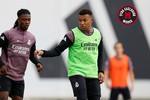 Mbappé se despidió del Clásico a cinco minutos del final del entrenamiento... para sorpresa de todos