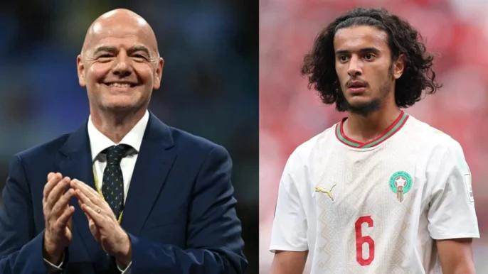 إنفانتينو.. بوعدي ثاني أصغر لاعب بعد بيليه في ربع نهائي المونديال