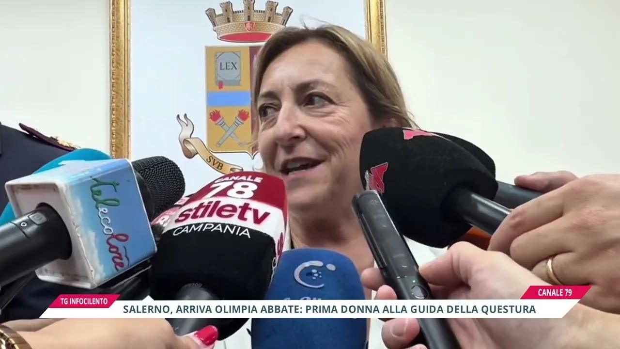 Svolta alla Questura di Salerno: si insedia Olimpia Abbate, prima donna alla guida della Polizia salernitana