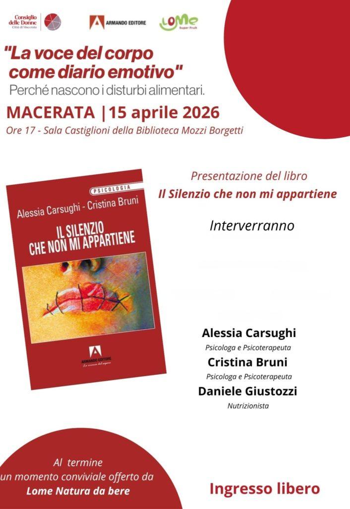 Quando il corpo parla. A Macerata un incontro sui disturbi alimentari