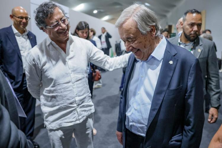 Gustavo Petro & Antonio Guterres