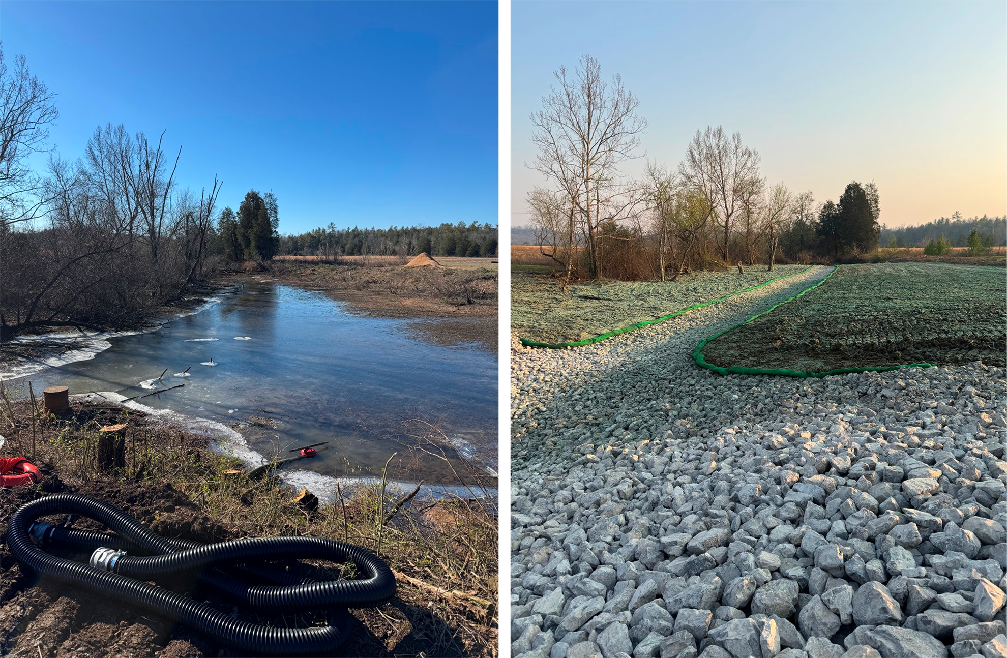Heritage Center 770 embayment work completed