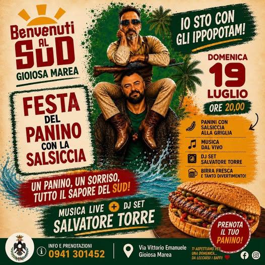 ✨ Un solo giorno, due grandi appuntamenti! ✨ Il 19 luglio Gioiosa Marea si riempie di musica, sapori e divertimento per...