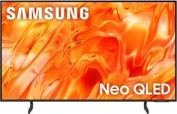 samsung 85-inch neo qled qn70h smart tv against a white background