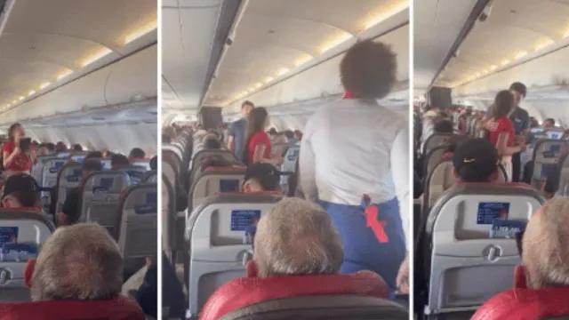 Pai acusa comissário de apertar braço de menina que tentou pregar em voo