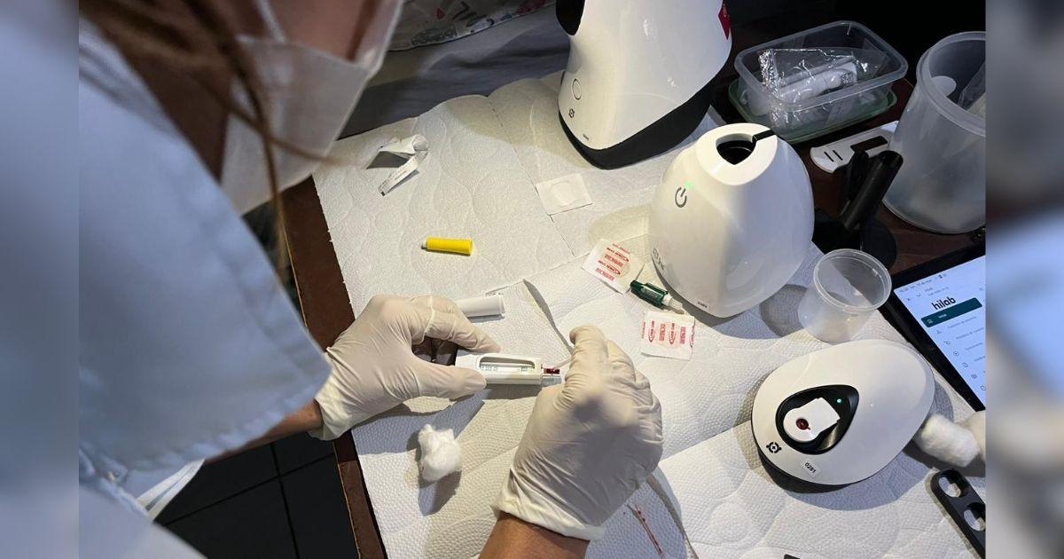 Exames laboratoriais em casa com resultados na hora serão ampliados em Balneário Camboriú