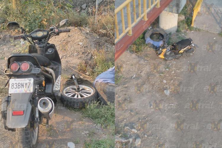 Hallan motoneta desvalijada bajo puente en Cuautla; vecinos alertan a la Fiscalía