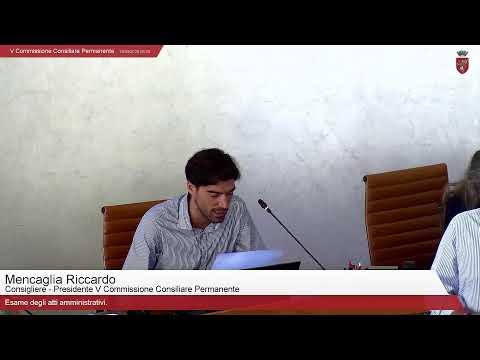 V Commissione Consiliare Permanente