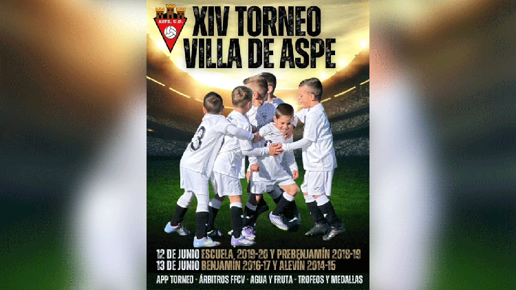 #Aspe: 37 equipos protagonizarán una gran fiesta del fútbol base