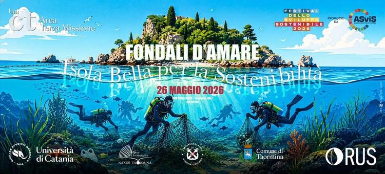 Fondali d’Amare – Isola Bella per la Sostenibilità Il mare ci unisce, ci ispira e ci affida una responsabilità: protegge...