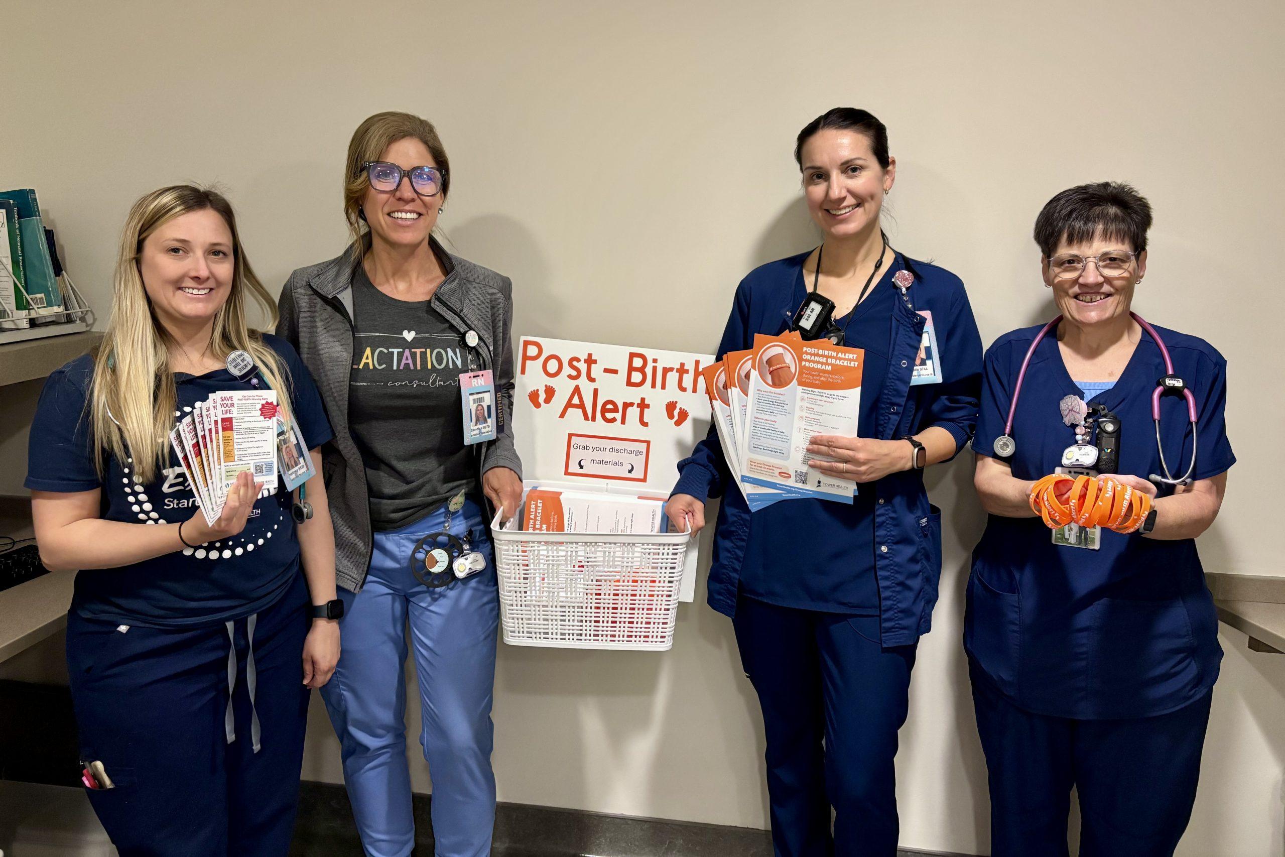 Tower Health launches Post-Birth Alert Bracelet Program