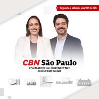 CBN Eleições: as agendas de Tarcísio de Freitas e Fernando Haddad em São Paulo