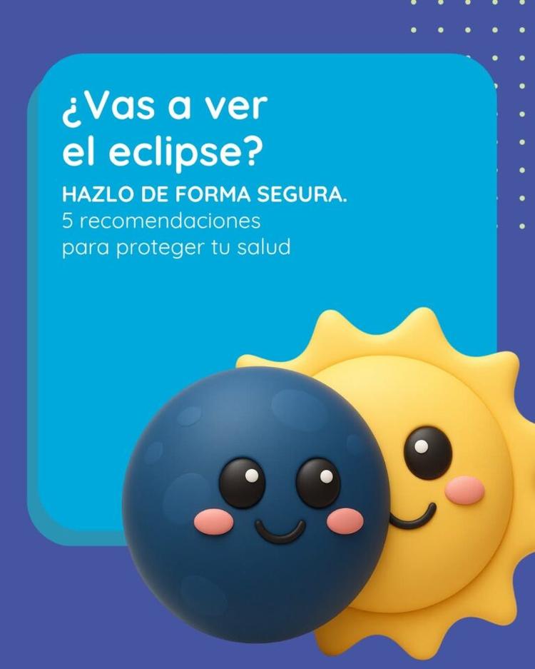 Porque la mejor forma de vivir un eclipse… es hacerlo con seguridad