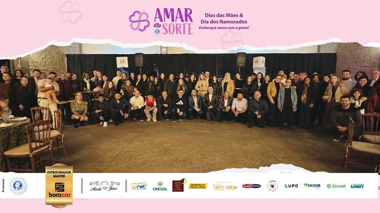 ACIA encerra campanha Amar Traz Sorte com jantar de premiação
