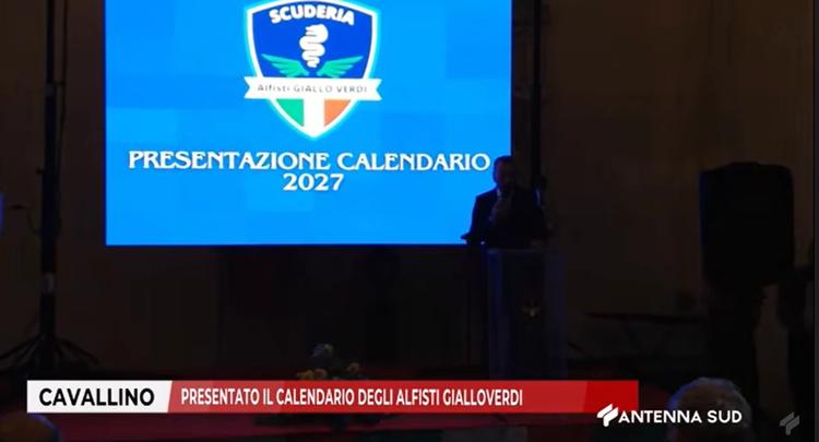 Cavallino, presentato il calendario degli alfisti gialloverdi