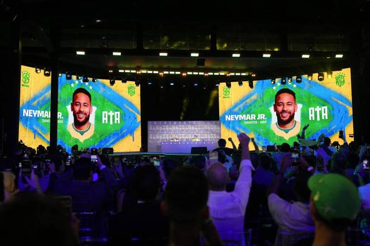 Neymar, convocazioni Brasile