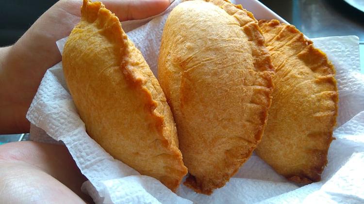 Empandas Colombian street foods