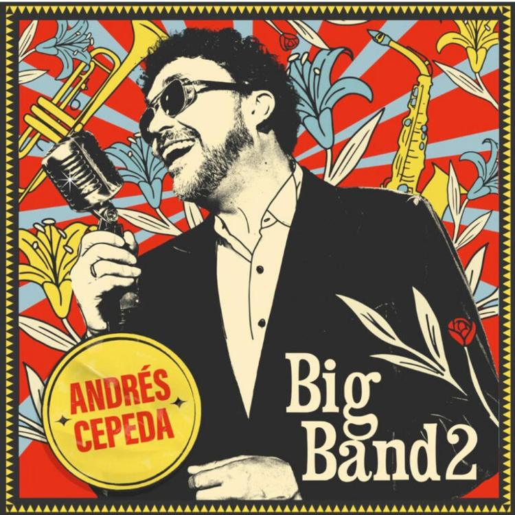 Official artwork for Andrés Cepeda's live album Big Band 2.