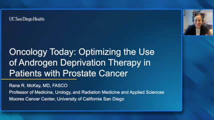 Androgen Deprivation Therapy for Prostate Cancer — An Interview with Dr Rana R McKay (Companion Faculty Lecture)