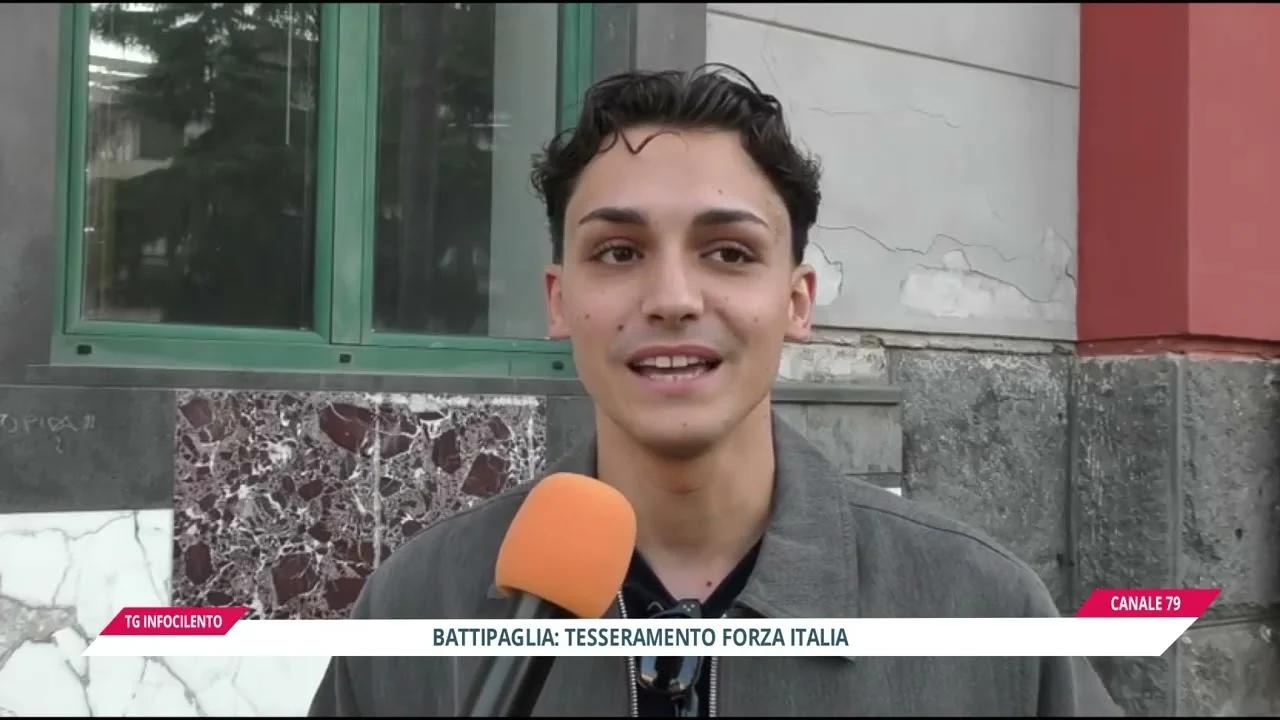 Forza Italia Battipaglia: al via il tesseramento 2026 con un gazebo in centro