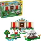 the Lego Animal Crossing Blathers’s Museum Collection