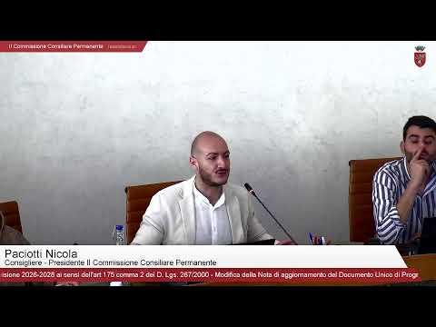 II Commissione Consiliare Permanente