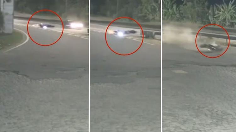 Motociclista morre e passageiro fica ferido após batida com carro na BR-101 em João Neiva