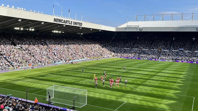 View from the terraces – Arsenal, VAR, Leicester and an
elderly man from Hartlepool at St James’ Park