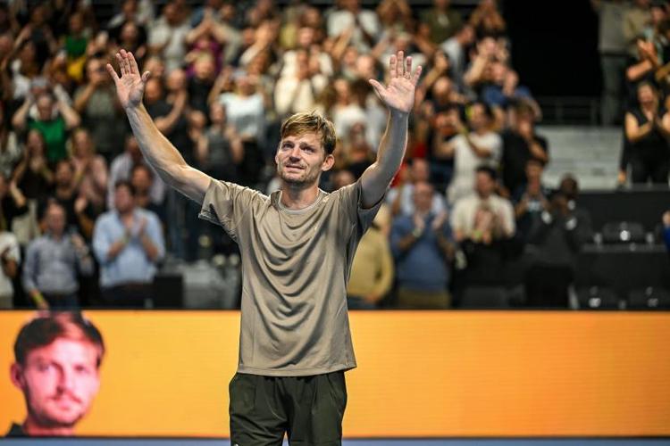 David Goffin a fait ses adieux au public bruxellois. (D. Pintens/Belga)