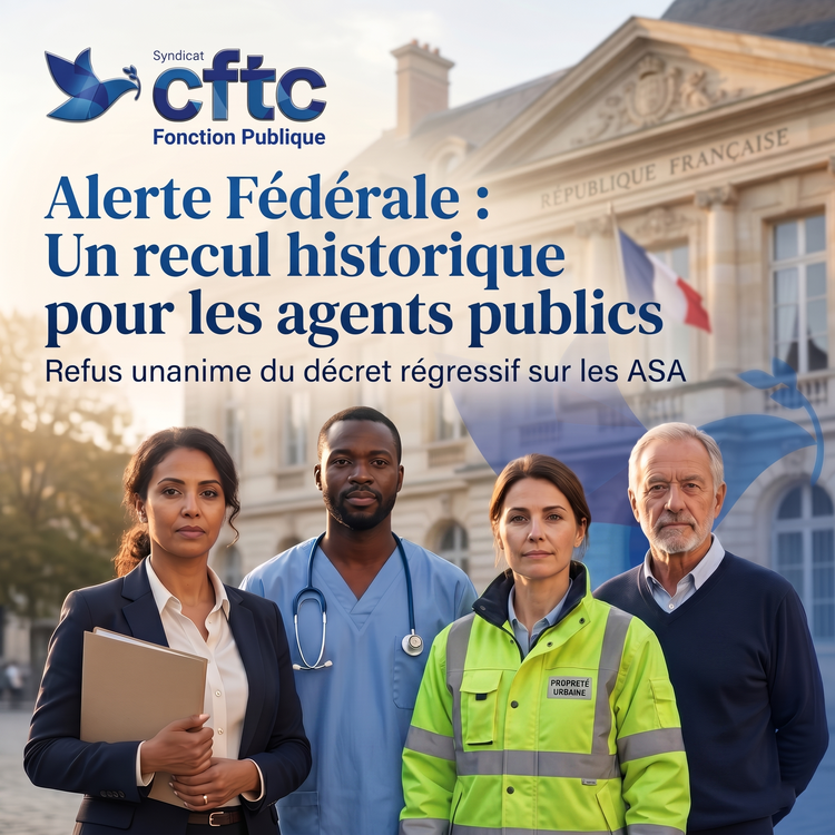 Alerte Fédérale : Un recul historique pour les agents publics