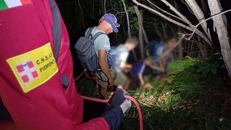 ingria frassinetto recuperata famiglia escursionisti