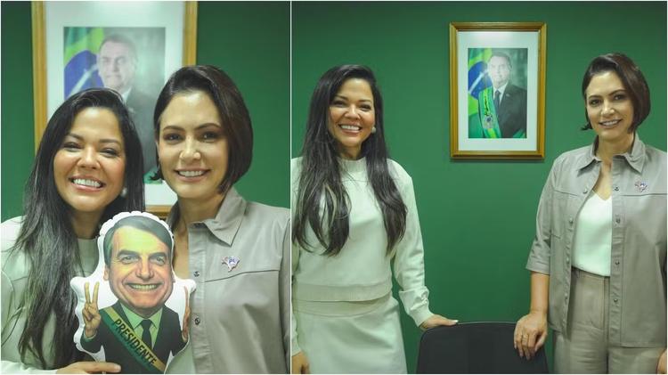 Priscila Costa, pivô da crise entre Flávio Bolsonaro e Michelle no Ceará, deixa disputa ao Senado e será candidata a deputada federal
