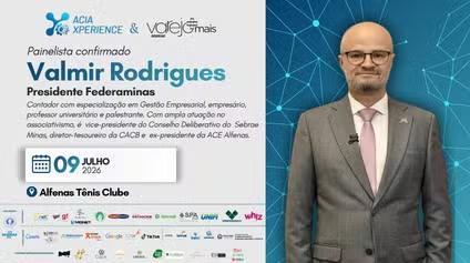 Valmir Rodrigues mediará painel sobre Reforma Tributária no ACIA Experience