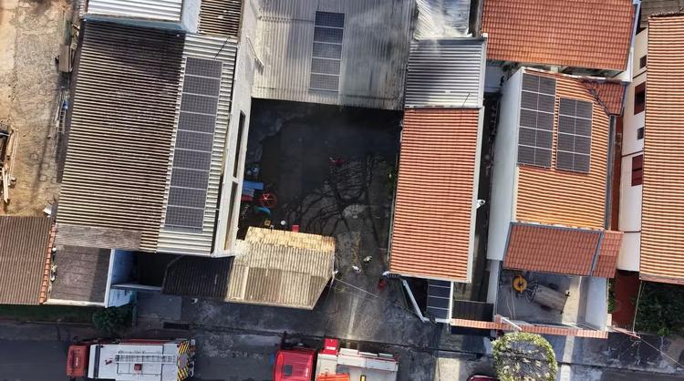 Incêndio atinge fábrica de brinquedos em Limeira