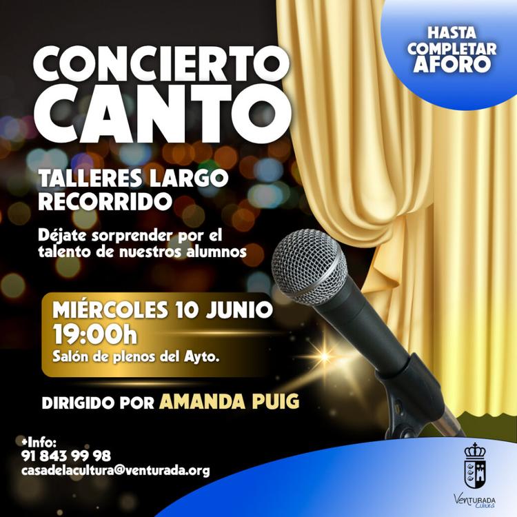 Concierto Taller de Canto