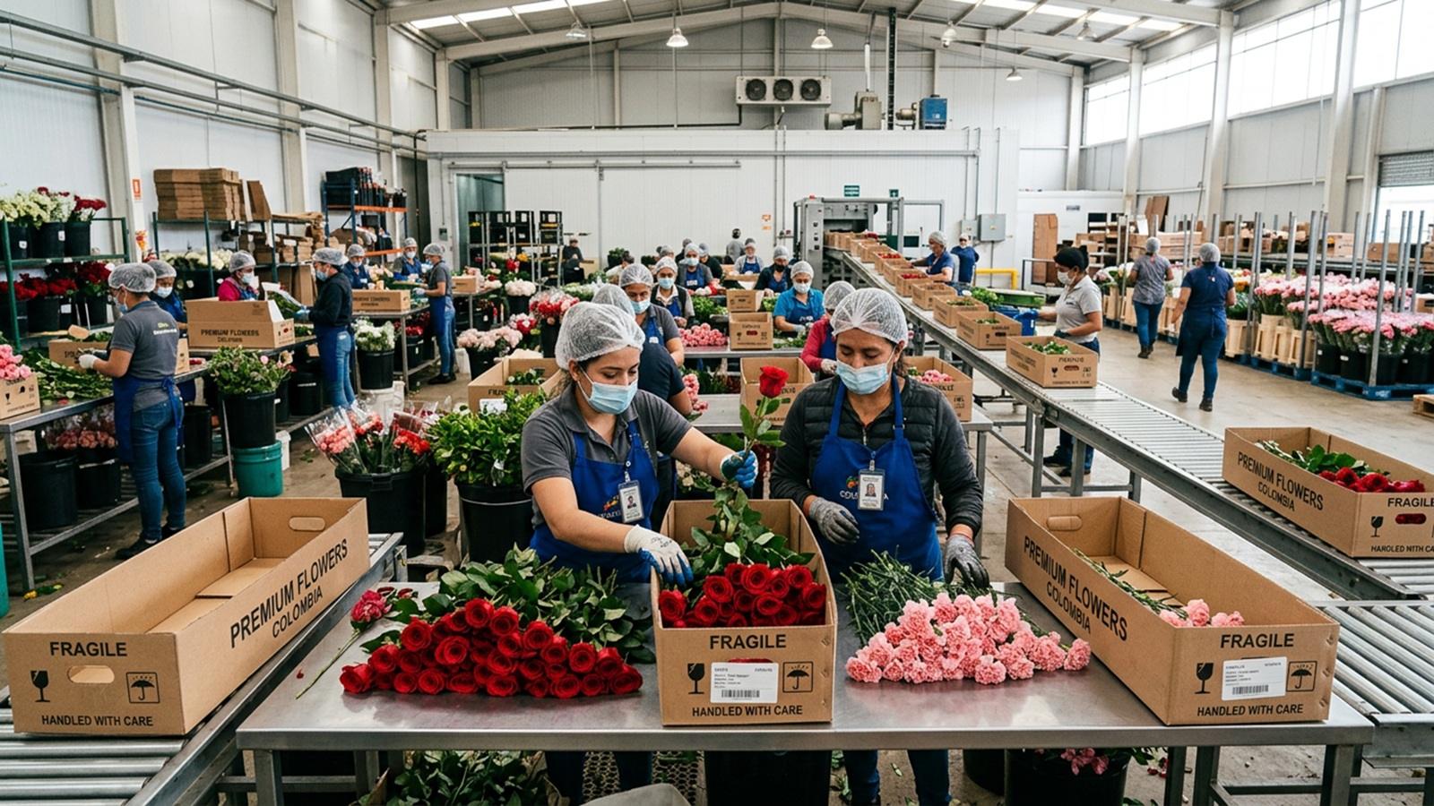 How Colombia Ships 340 Million Flowers for Mother’s Day